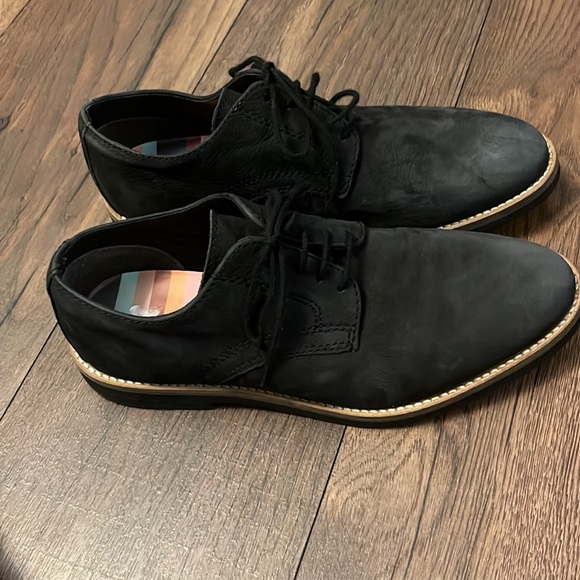 Bar III Chukka Shoes Mens Adult 8.5 Lace Up Leather Upper charcoal - Picture 2 of 5